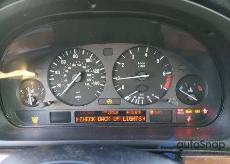 2003 BMW 530Ia from USA, damaged, VIN WBADT63413CK36991